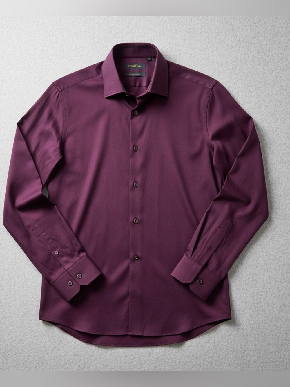 Calvin Klein Extreme Slim Fit Non Iron Dress Shirt Purple 15.5 32/33